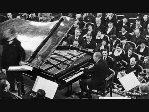 Paul Wittgenstein performing the Ravel Concerto