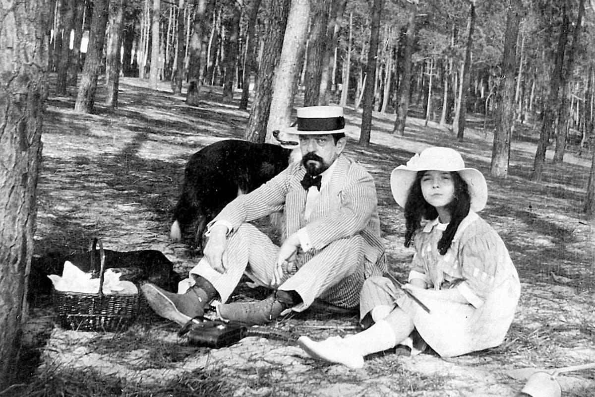 Debussy with his daughter Chou-Chou