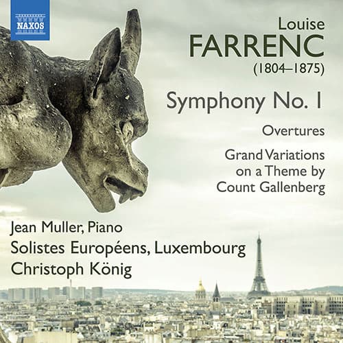 Louise Farrenc orchestral music recording cover