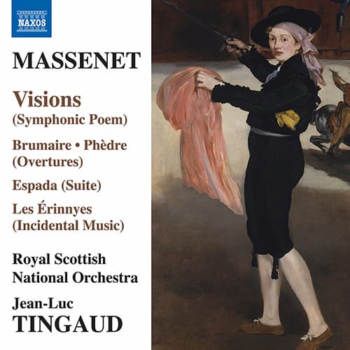 Massenet’s Visions recording cover