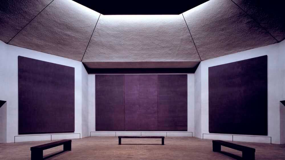 Inside Rothko Chapel