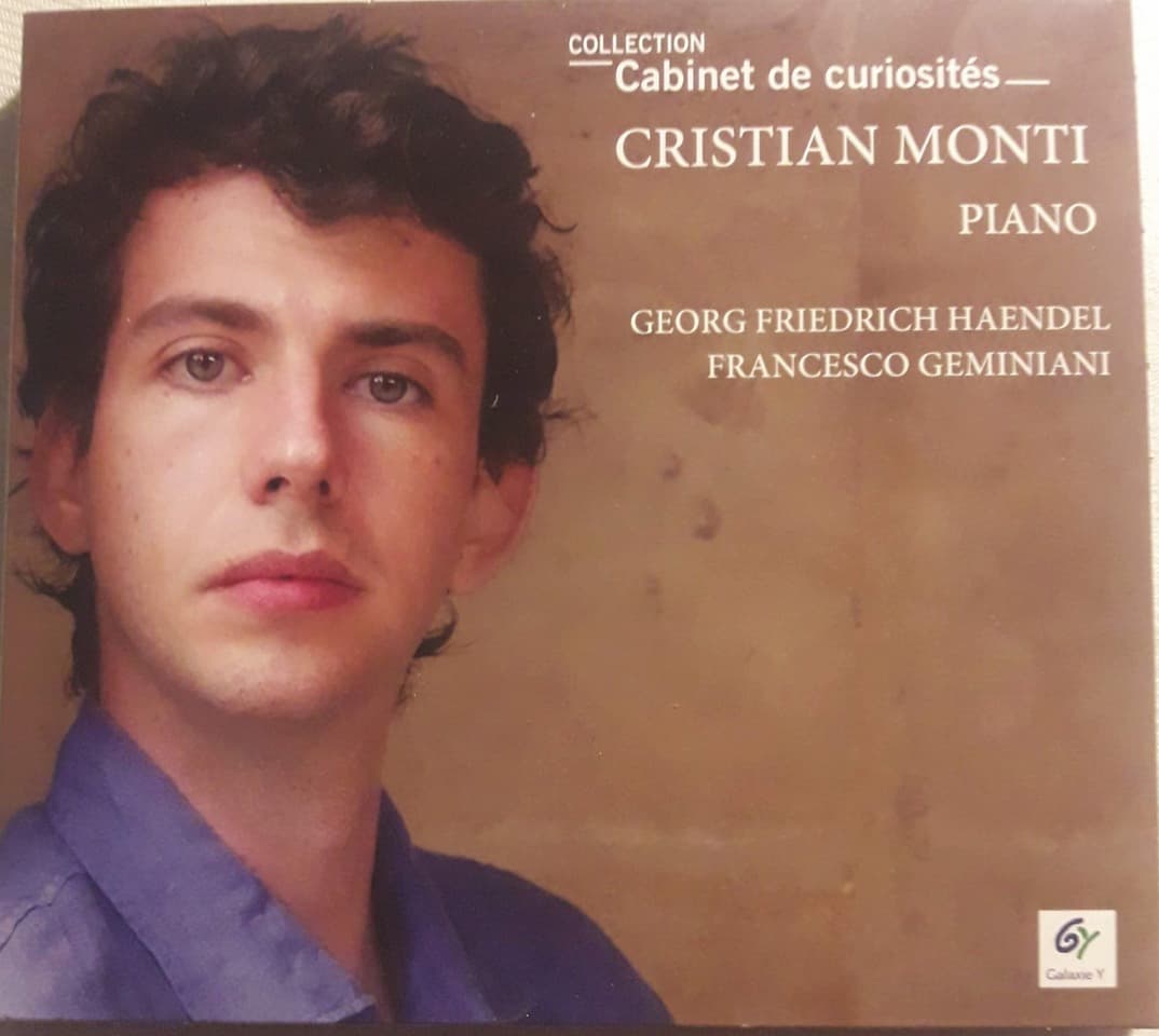Cristian Monti "Cabinet de curiosités" recording cover