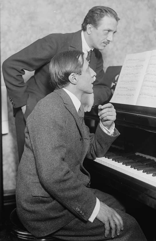 Alfred Cortot with Jacques Thibaud