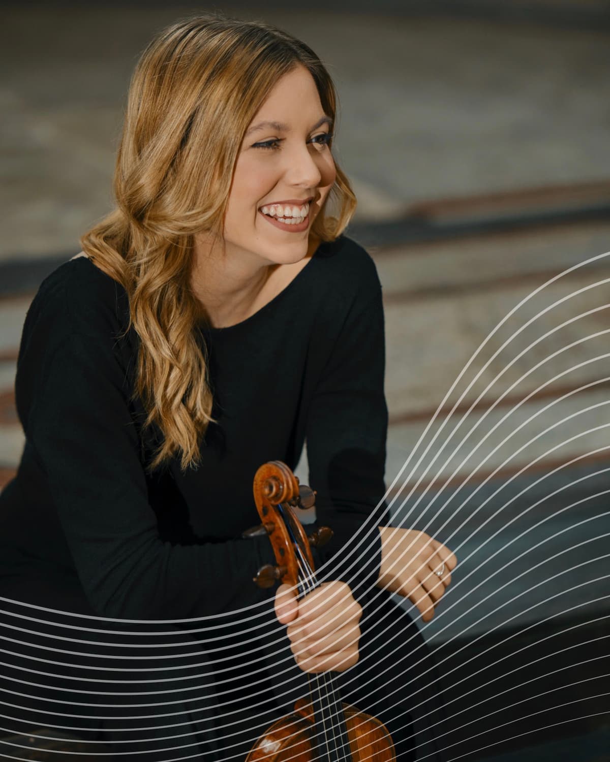 Violinist Clarissa Bevilacqua