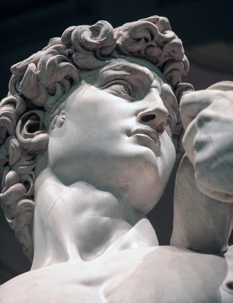 Michelangelo’s “David” <br/></noscript><img 
 class=