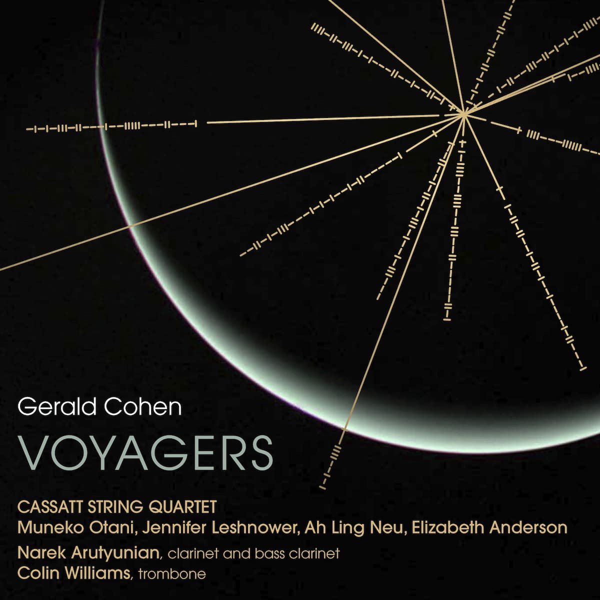 Gerald Cohen: Voyagers album cover