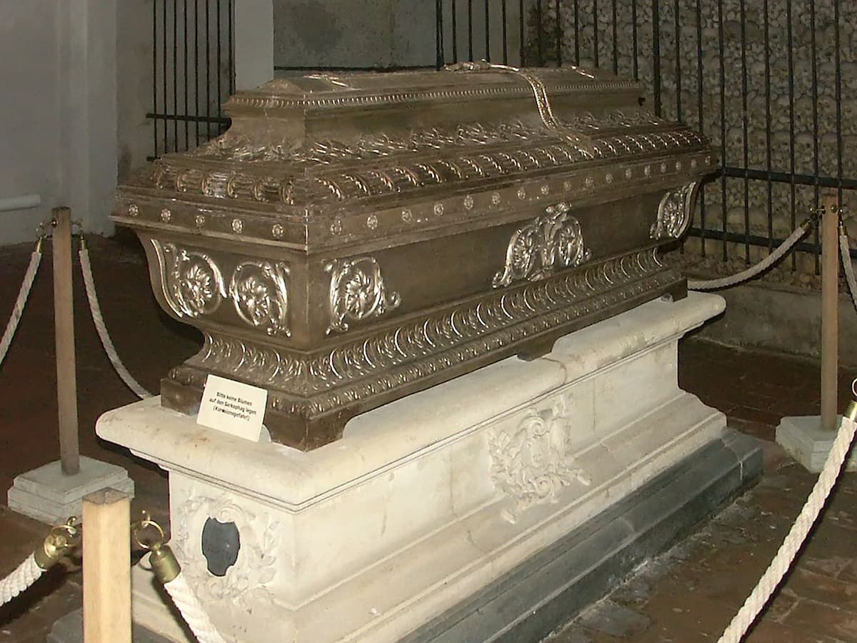 Stift Sankt Florian, the sarcophagus of Anton Bruckner