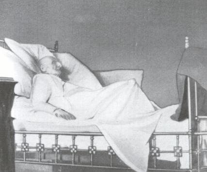 Bruckner on his death bed