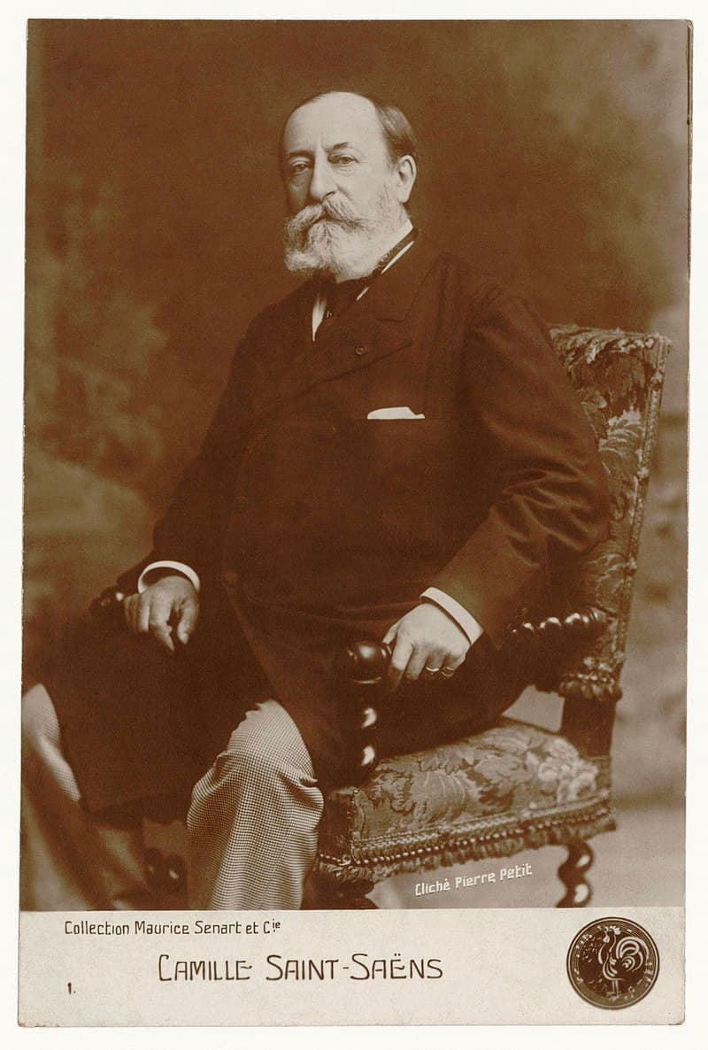 Camille Saint-Saëns in 1900