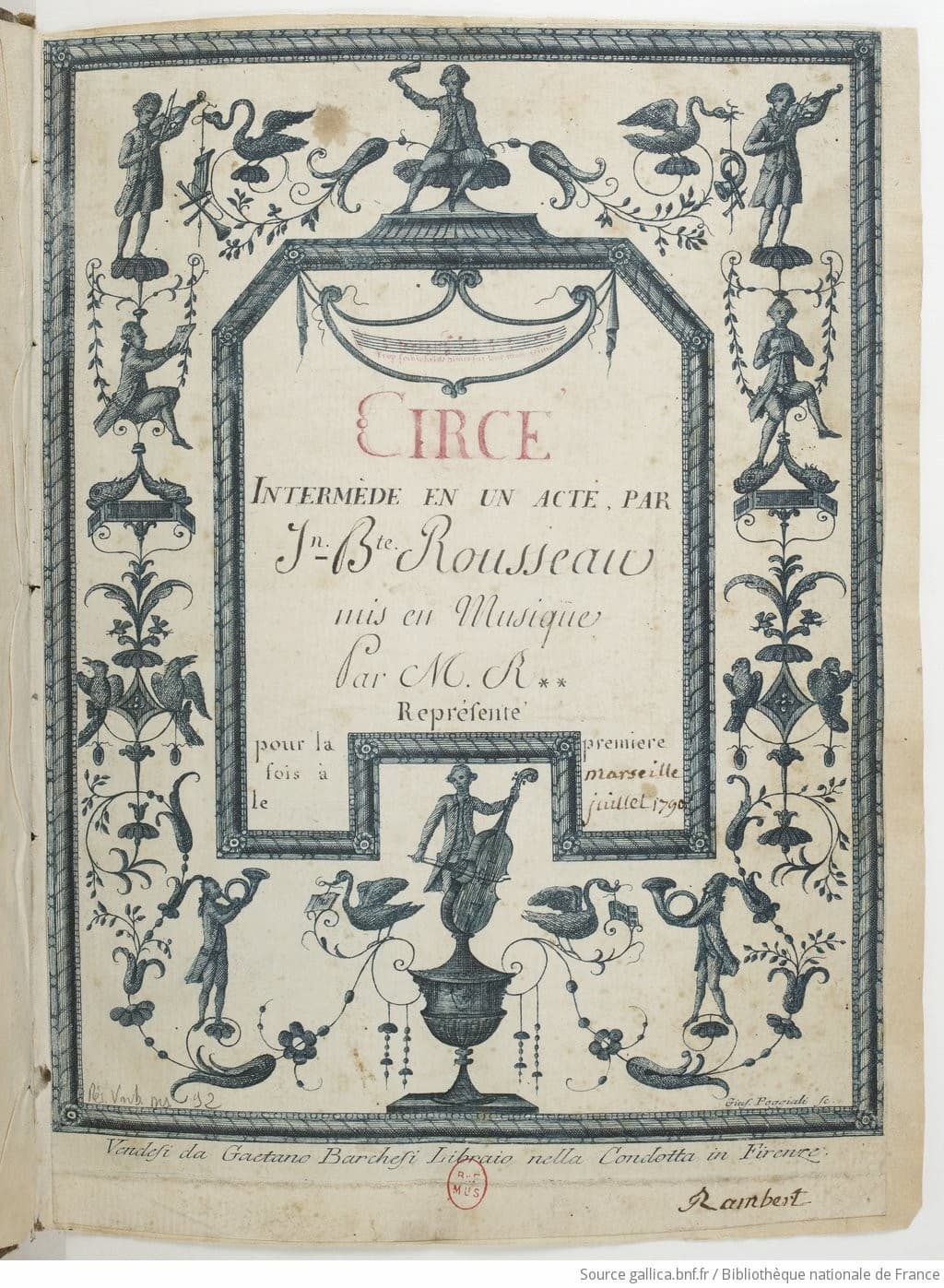 M. R**: Circé: Intermède en un acte, [1790] (Gallica, ark:/12148/cb166580736)