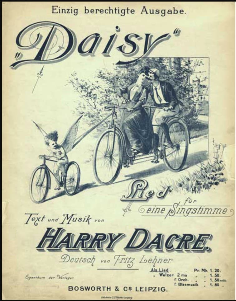 Daisy, German edition, Leipzig: Bosworth & Co.
