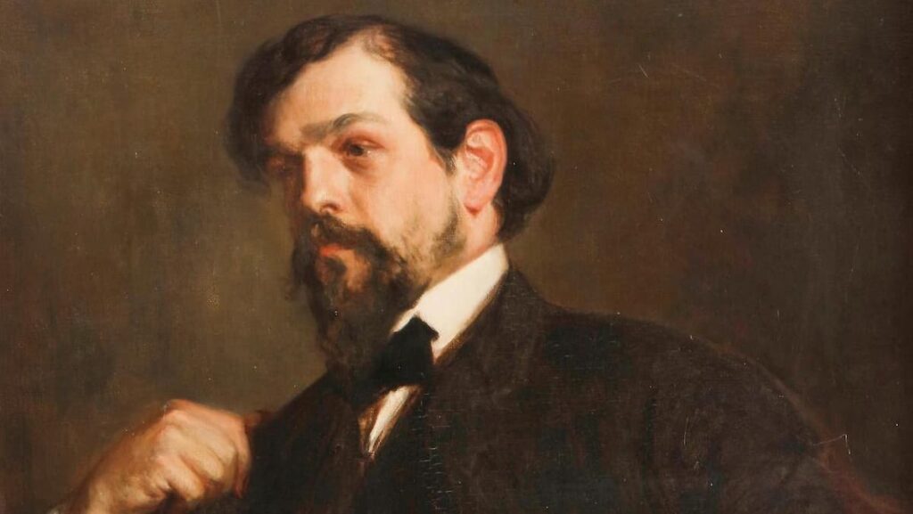 Portrait of Claude Debussy by Jacques Emile Blanche