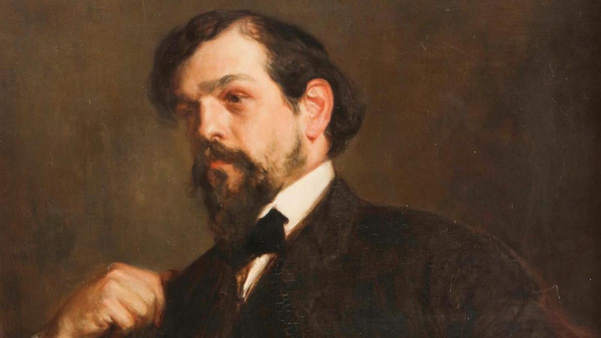 Portrait of Claude Debussy by Jacques Emile Blanche