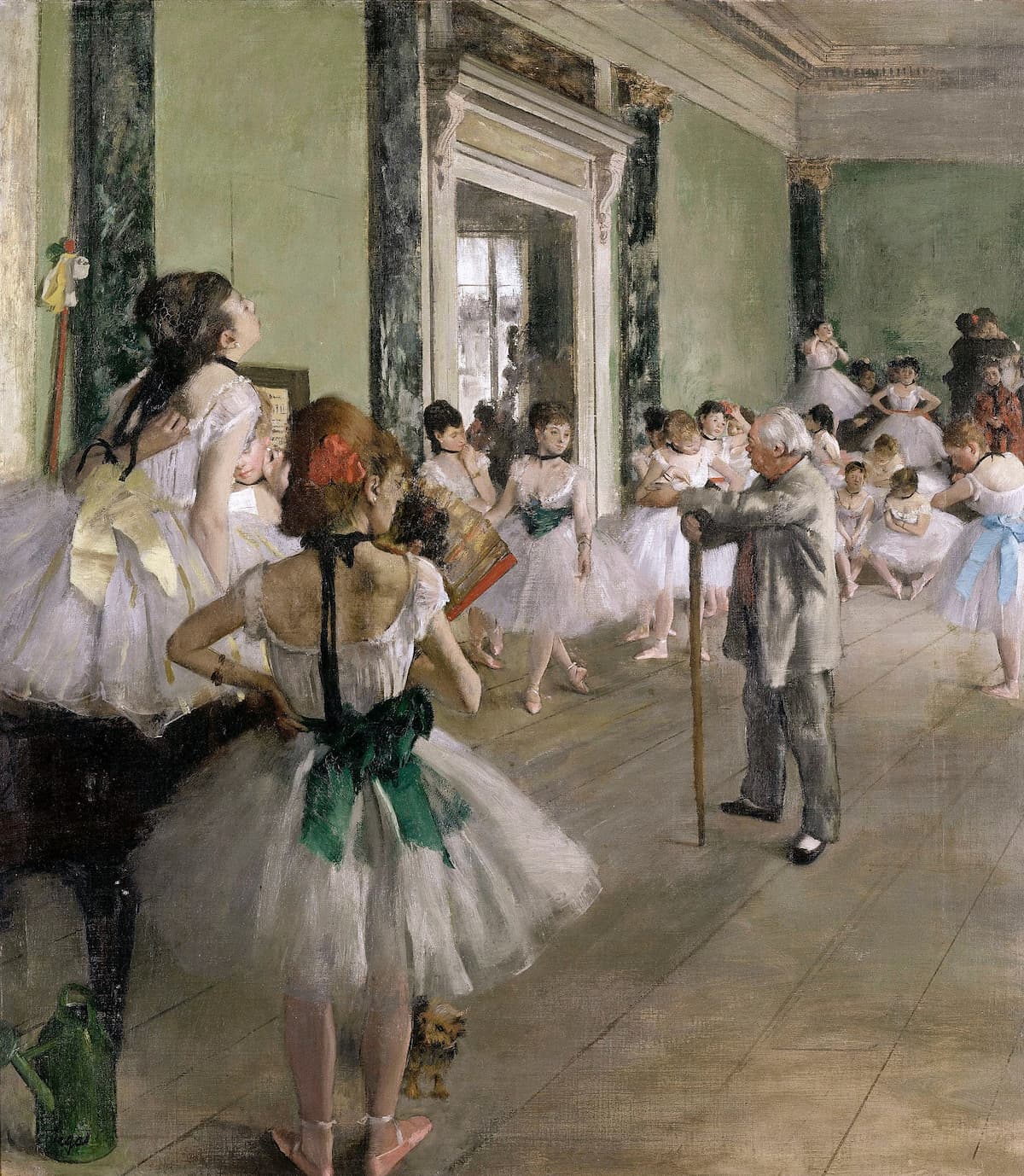 Edgar Degas: “La classe de danse"