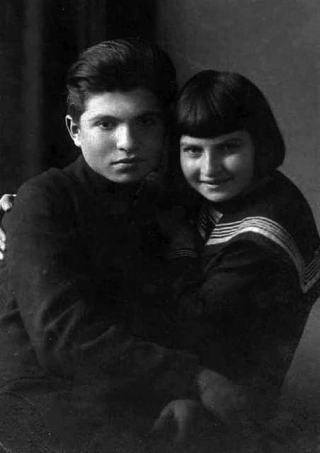 Emil Gilels and his sister Elizabeth