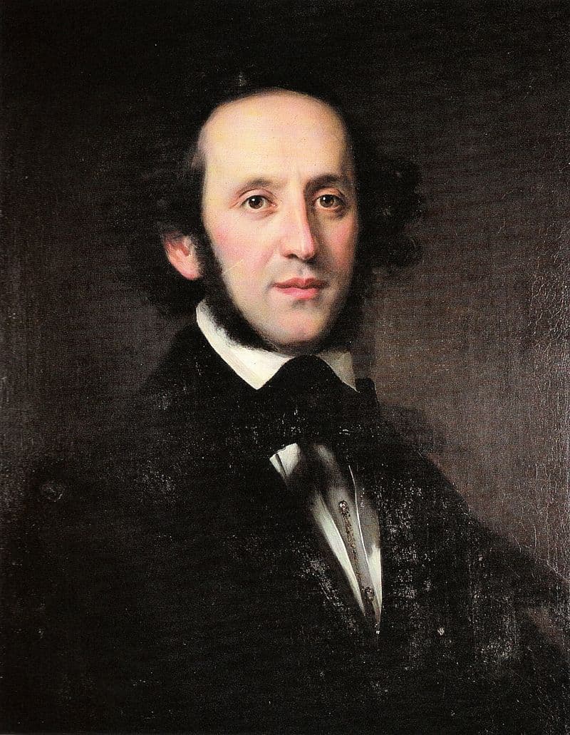 Eduard Magnus: Mendelssohn, 1846