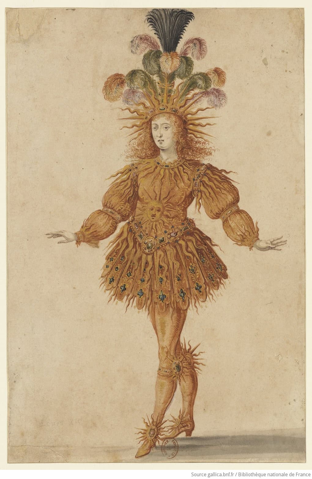 Louis XIV in Ballet de la Nuit
