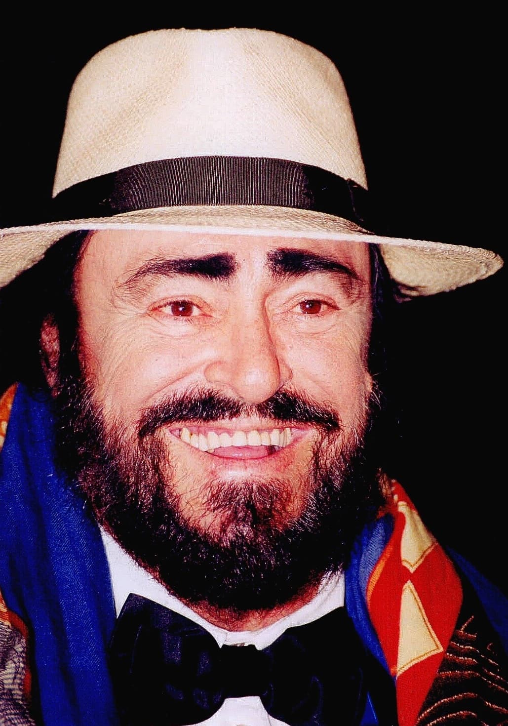 Luciano Pavarotti in 2001