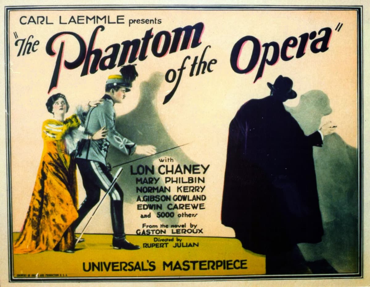 Phantom of the Opera lobby card