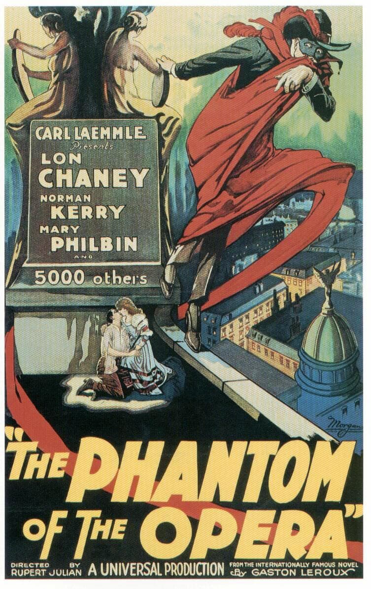 Phantom of the Opera, 1925 poster