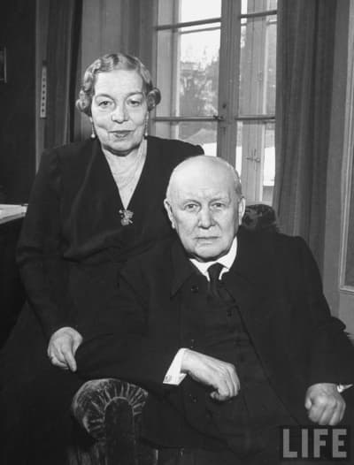 Sophie and Franz Lehár, 1947