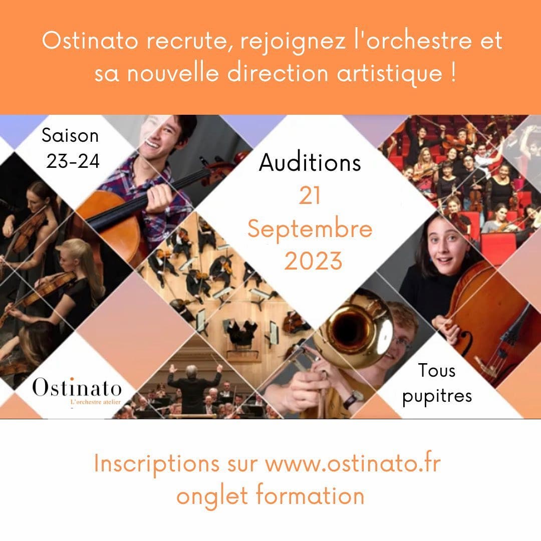 Orchestre Ostinato recruitment