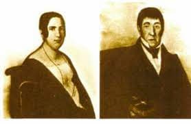 Alexander Borodin's parents Avdotya Konstantinovna Antonova and Luka Stepanovich Gedianov