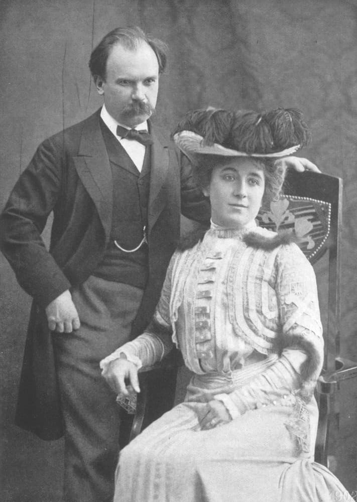 Eugen and Hermine d’Albert