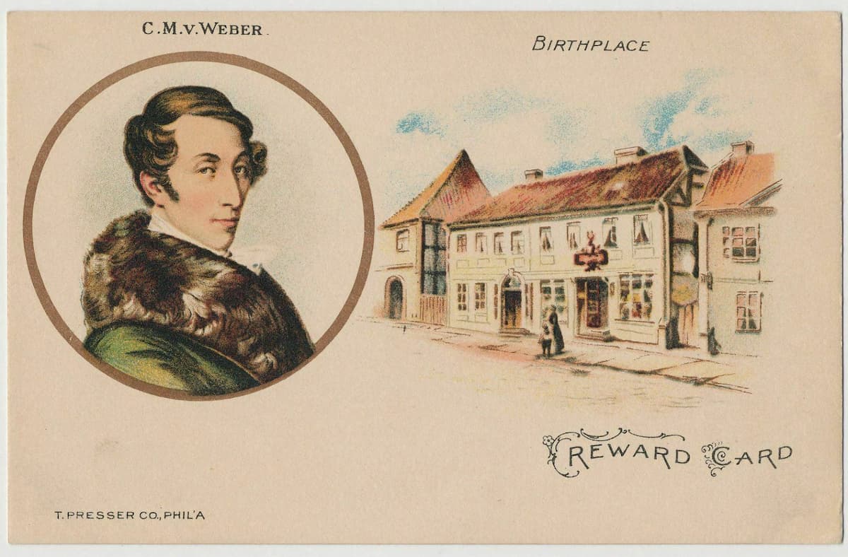 Carl Maria von Weber's birthhouse in Eutin