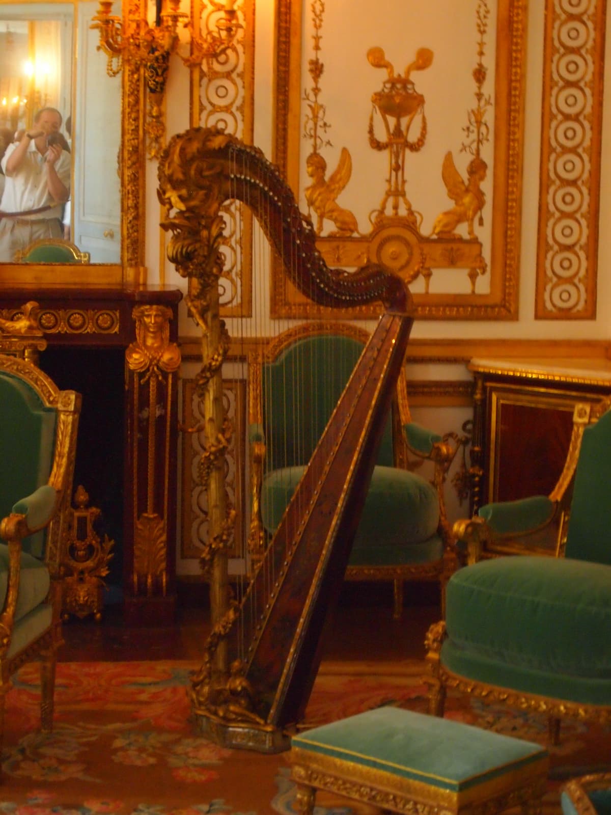 Marie Antoinette's harp