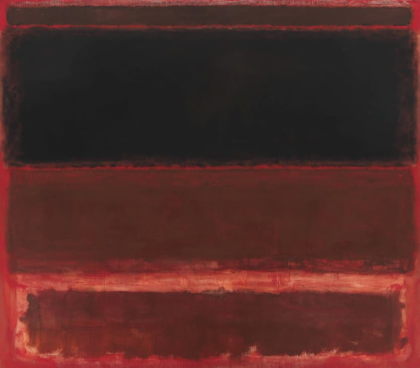 Rothko: Four Darks in Red, 1958 (Whitney Museum of American Art)