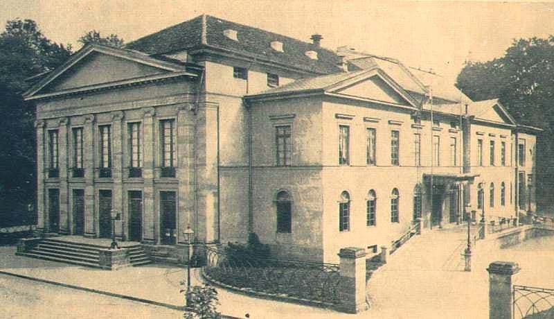 Meiningen theatre, rebuilt in 1908