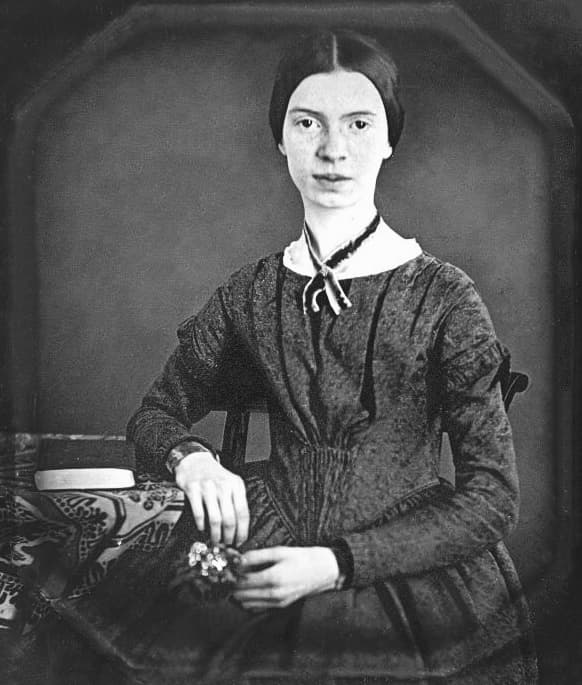 Emily Dickinson, daguerrotype, 1848