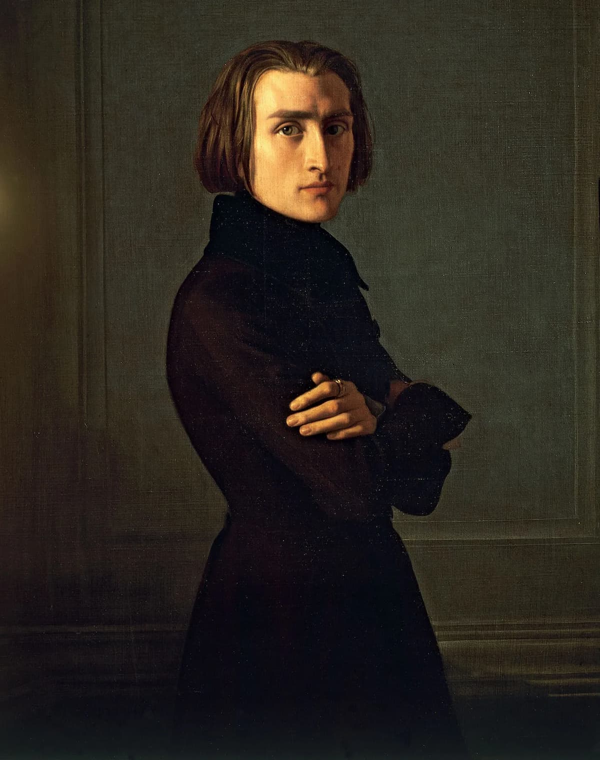 Henri Lehmann: Franz Liszt, 1840 (Paris Carnavalet Museum)