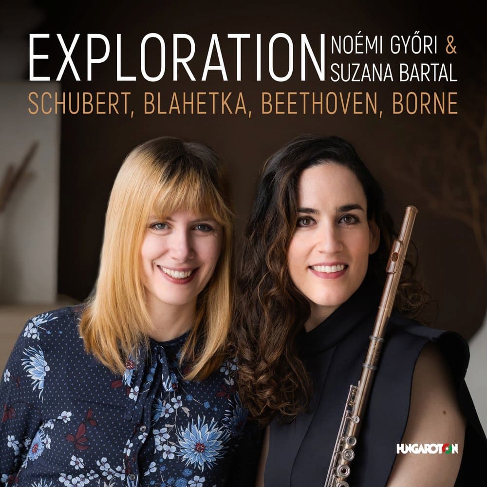 Flutist Noemi Gyori and Pianist Suzana Bartal: "Exploration" album cover