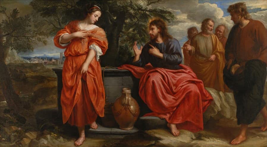 Jacob van Oost: Christ and the Samaritan Woman at the Well