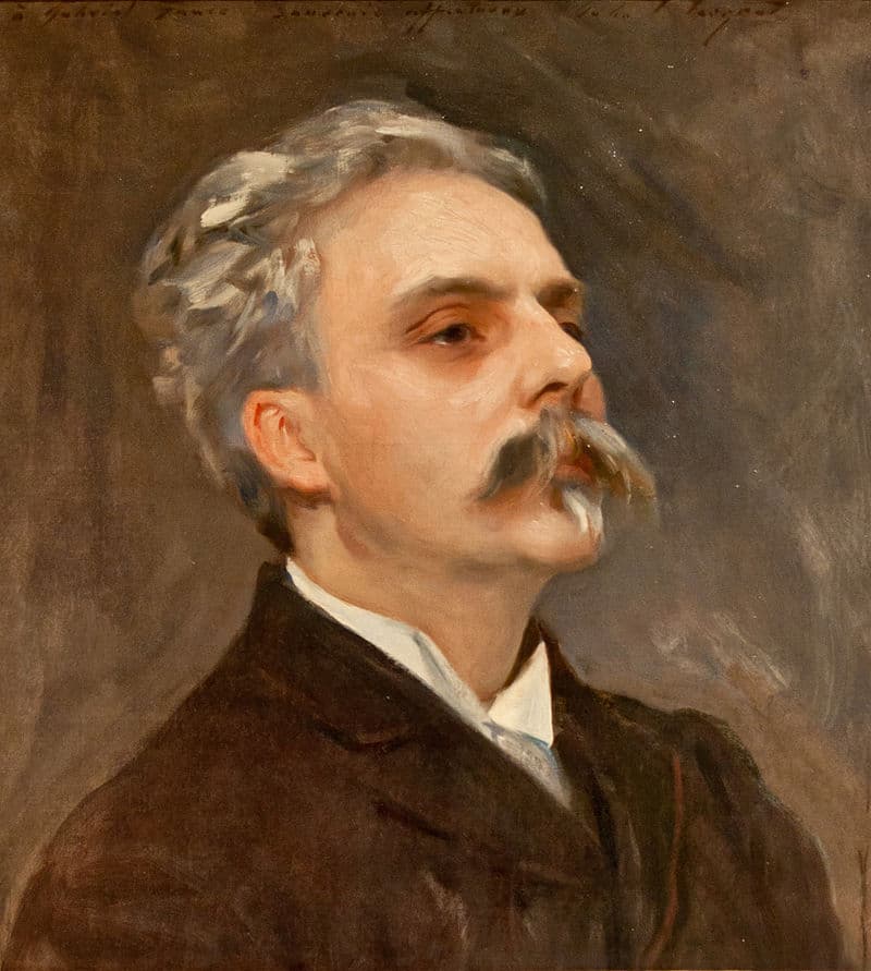 John Singer Sargent: Gabriel Fauré, 1896