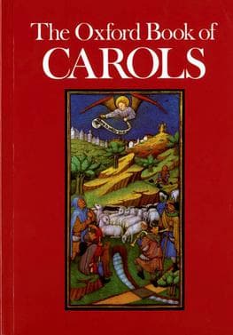 Cover of the Oxford Book of Carols (1984 edition), Oxford University Press