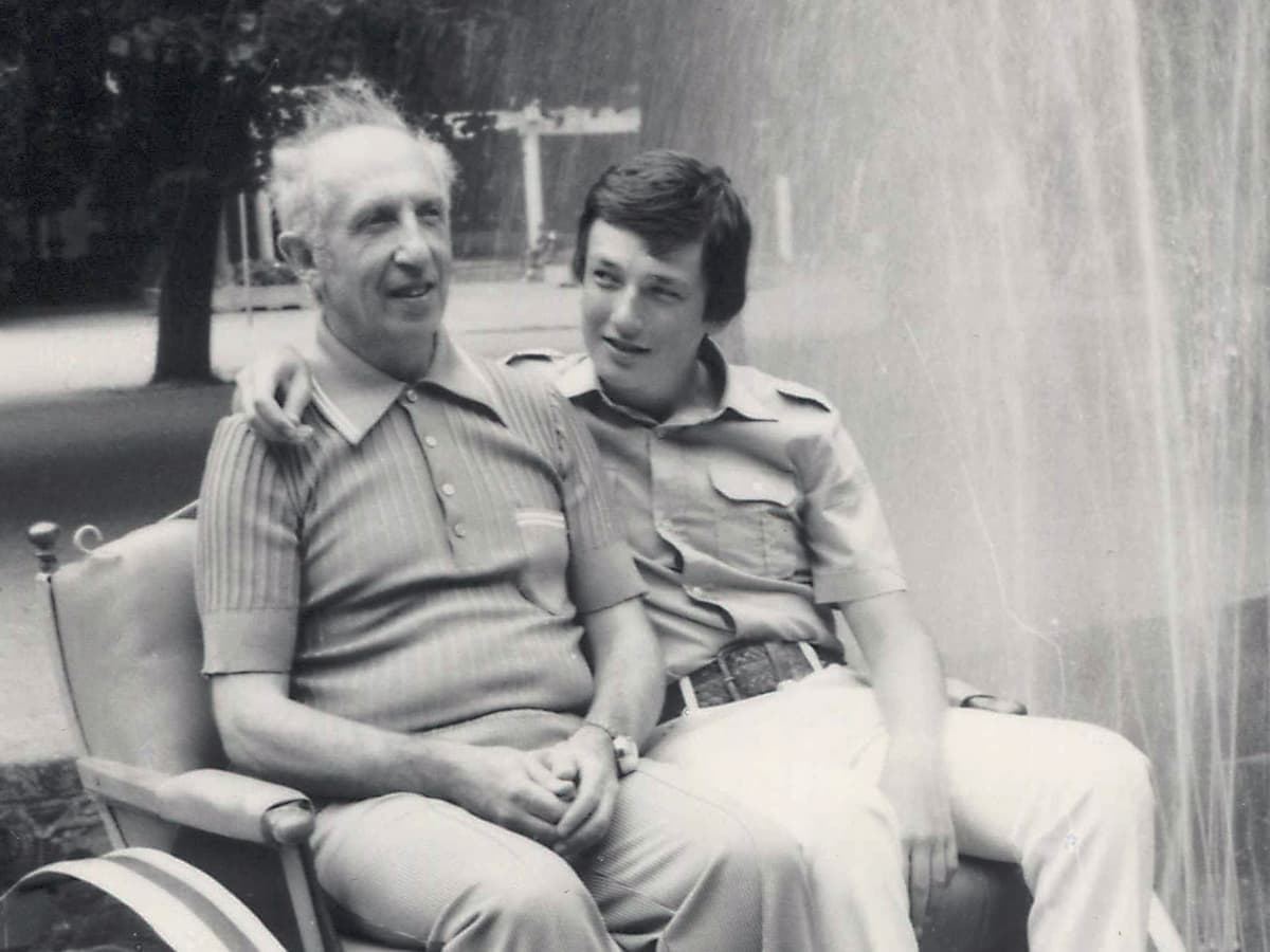 Boris Berezovsky and his father