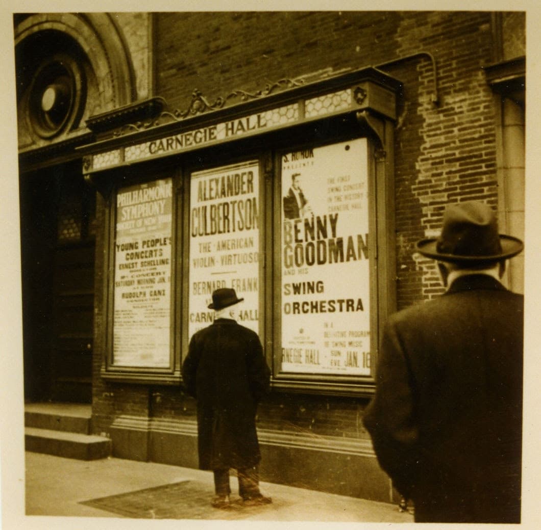 Benny Goodman's Carnegie Hall Concert in 1938