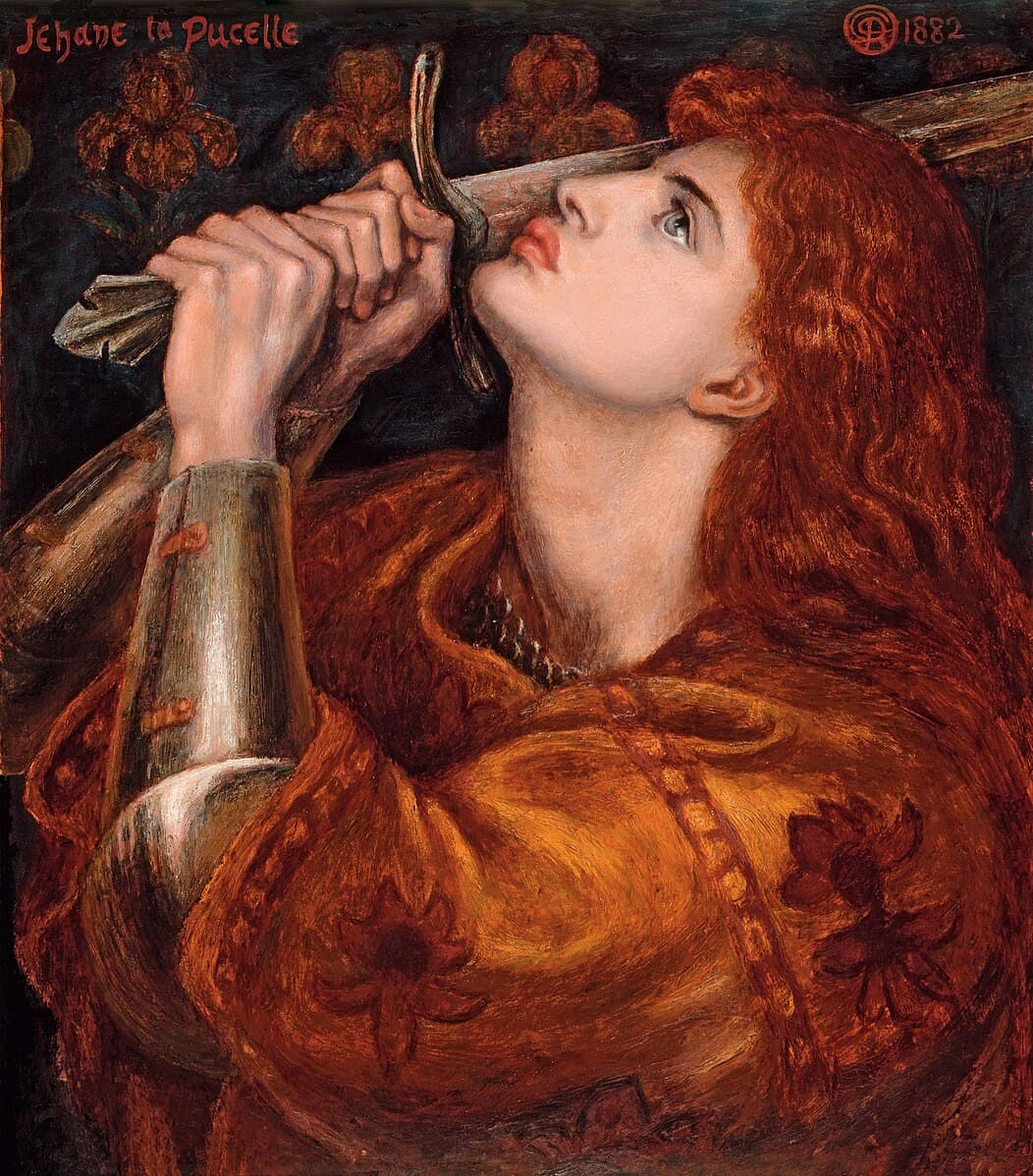 Dante Gabriel Rossetti: Joan of Arc, 1882