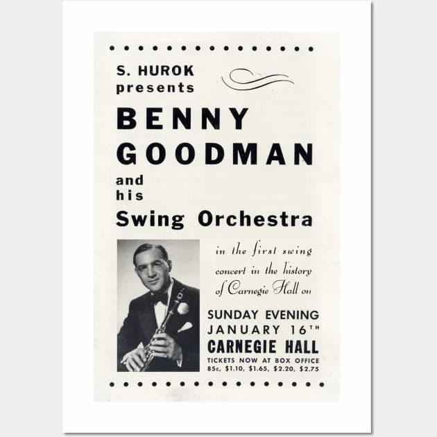 The Carnegie Hall concert poster