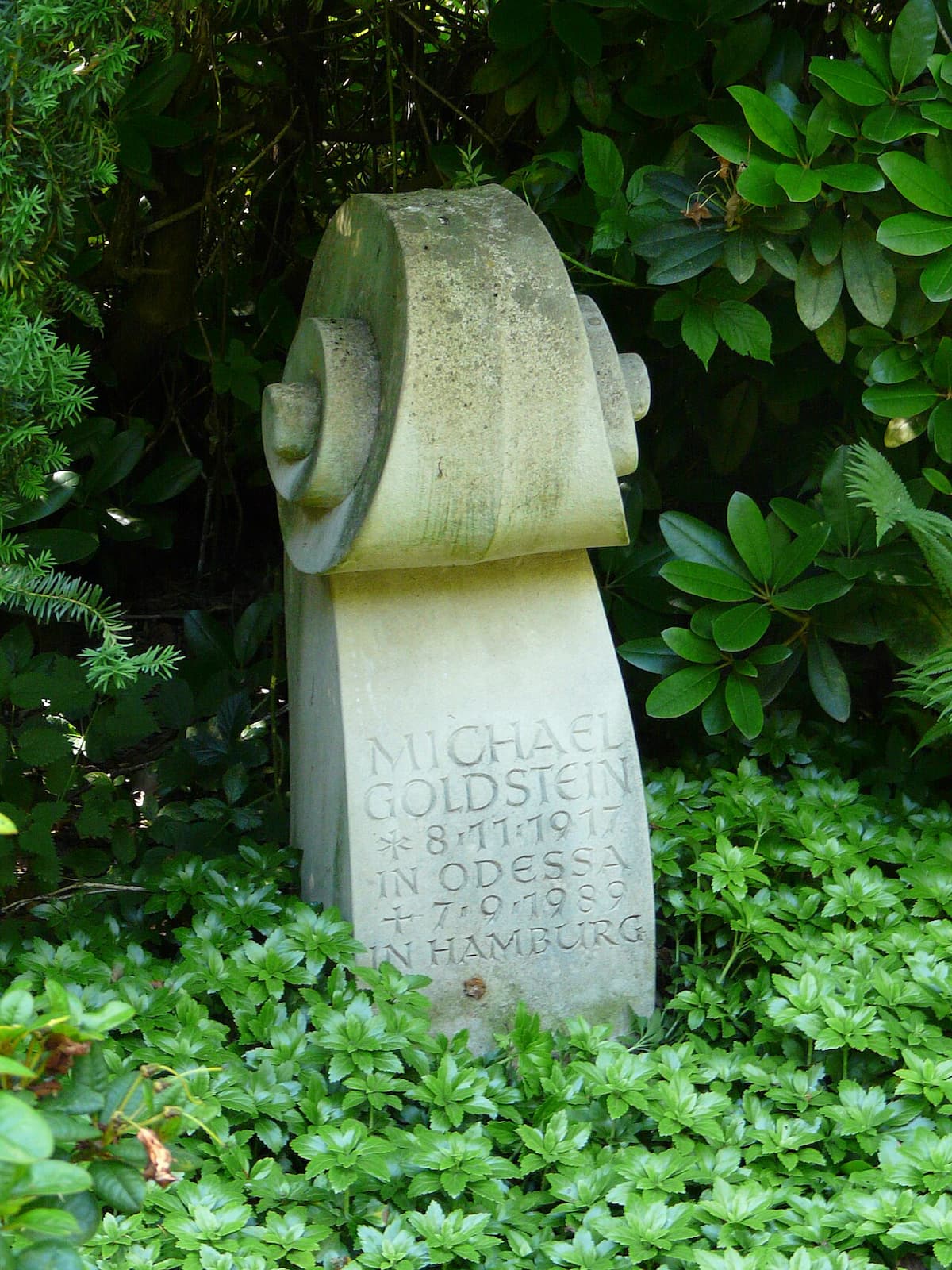 Tomb of composer Michael Goldstein