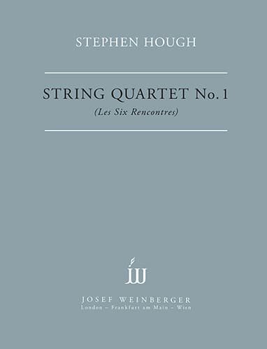 Stephen Hough's String Quartet No. 1