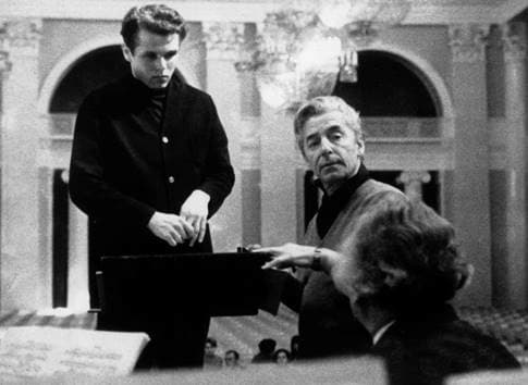 Mariss Jansons with Karajan