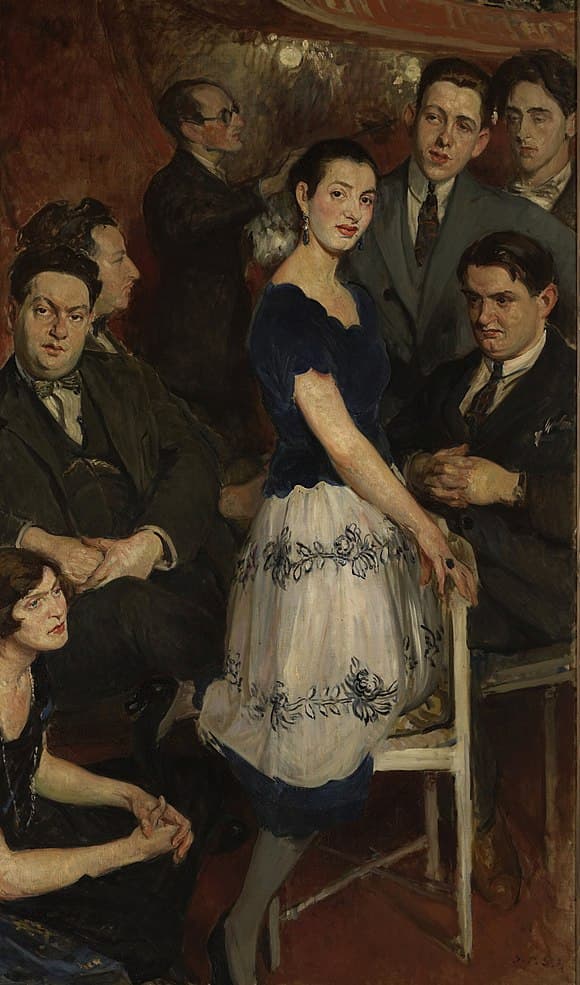 Jacques-Émile Blanche: Les groupe de six, 1922 (Rouen: Musée des beaux-arts)