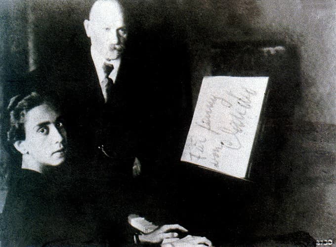Claudio Arrau with Martin Krause, ca. 1914