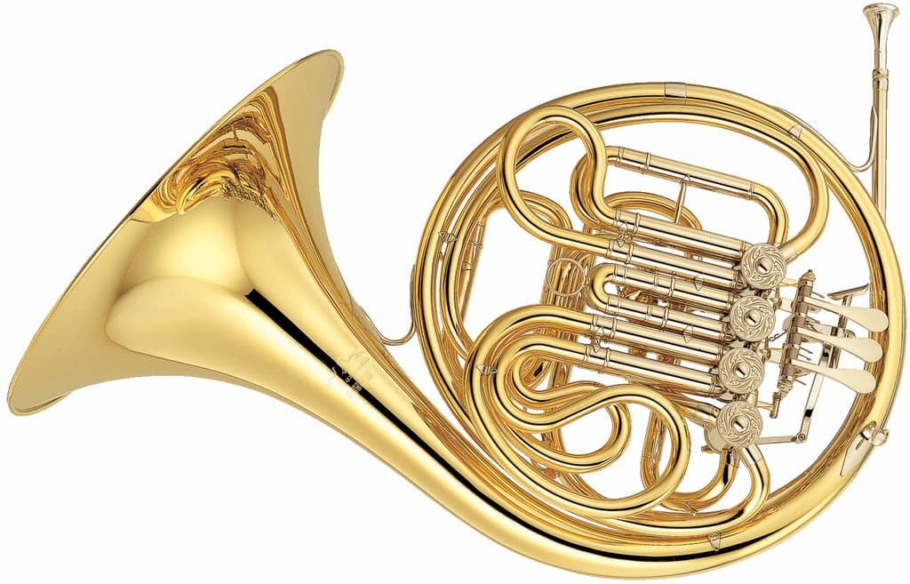 Single horn in F and B Flat (Yamaha)