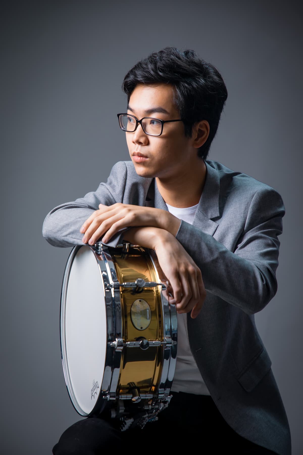 Percussionist Michael Yeung