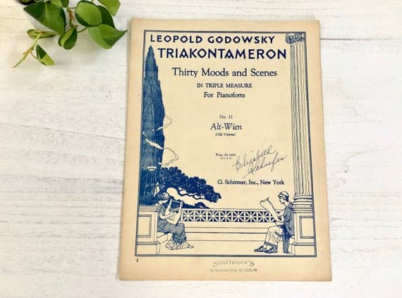 Trikontameron music score cover